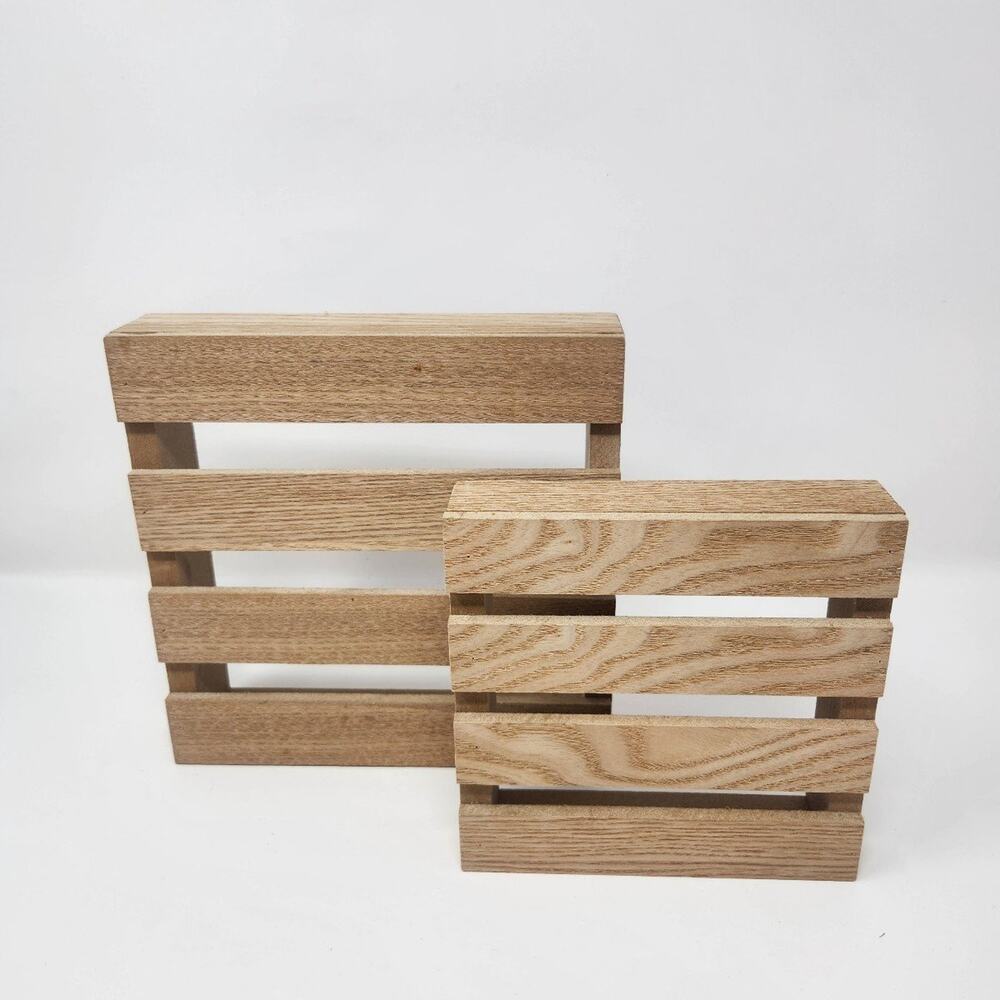 Natural Wooden Decor Crate Pallets